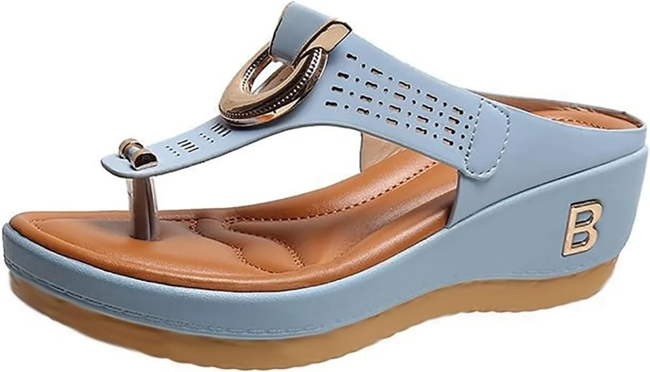 Sandalias para Mujer, Sandals for Women Wedge Summer Beach Platform Espadrille High Heel Sandals