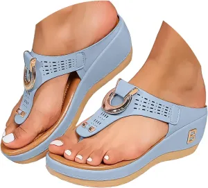 Sandalias para Mujer, Sandals for Women Wedge Summer Beach Platform Espadrille High Heel Sandals