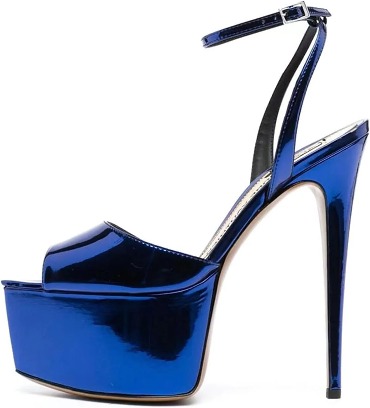 Sweet Women's Elegant Peep Toe Sandals, Sexy Fashion Gold High Heels for Banquet, Party And Fashion Show
