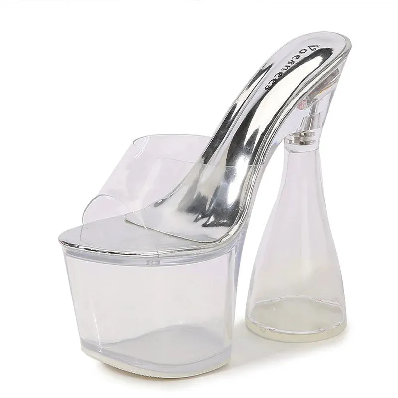 Tease And Taunt Pump Sandals
