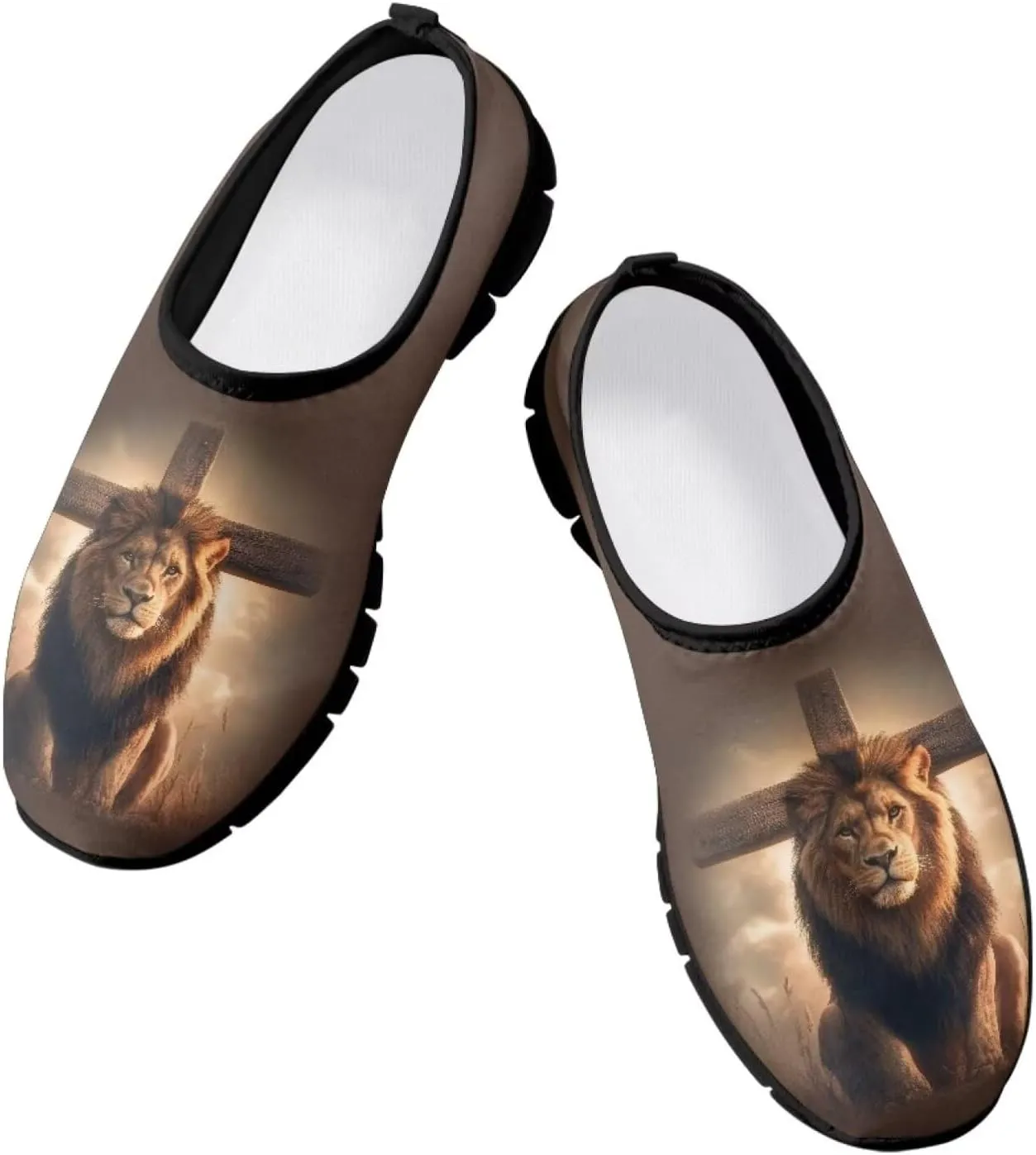 Women's Slip On Loafers Casual Cut Arch Support Walking Shoes Breathable Lightweight Sports Workout Footwear